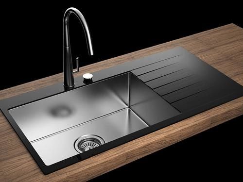 Cina terbaik Bak Cuci Piring Stainless Steel Topmount penjualan